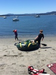 beach at Sidney Spit