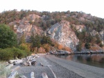 Watmough beach at sunrise