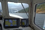 Cruising down Stuart Channel