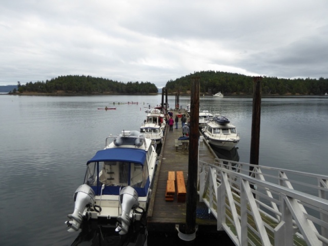 Prevost Harbor dock Sunday morning