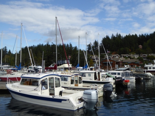 Catman Brock, Arend & Christine, TyBoo Mike & Lois, Da Nag Bill, and MikeR /Big-C at Deer Harbor