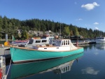 Here's that lobster boat again, same one I saw in Friday Harbor about a month ago. What a beauty!