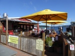 Finally tried the new Fish-n-Chips place at Friday Harbor next door to the ice cream shop.  The sweet potato waffle fries were amazing. Wish I could say the same for the halibut.