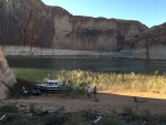 this is the campsite on the island under the pinnacle which was our 2nd campsite.