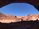 Huge alcove on 50 Mile Canyon, which is entered from the Escalante.