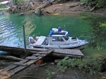 Camp site dock
