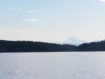 The view of Mt. Baker when heading back on Sunday.