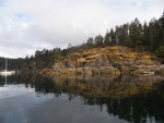 Nice colors on the rocky shore.