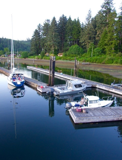 Winter Harbour dock