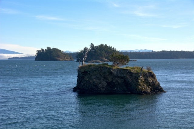 Looking out at the Cone Islands just east of Cypress