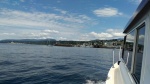 Approaching Powell River marina.