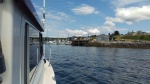 Approaching Powell River Marina