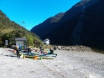 The boat launch at Doubtful Sound.  No services, but plenty of electricity.