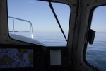 Looking north to a flat calm southern end of Georgia Strait