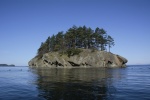 Small island in Rolfe Cove Matia Island