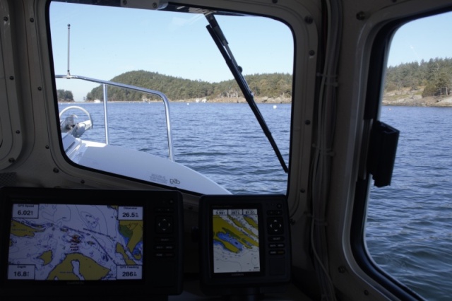 Approaching Sucia Island