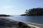 Beach on Patos Island