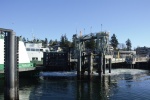 Washington State Ferry leaving Friday Harbor