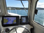 Departing Blind Island and Bay