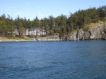 New pier and ramp at James Island. Dock not yet in place for the season.