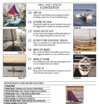 Small Craft Advisor May/June 2018 contents, with feature on 16's including Lil'C