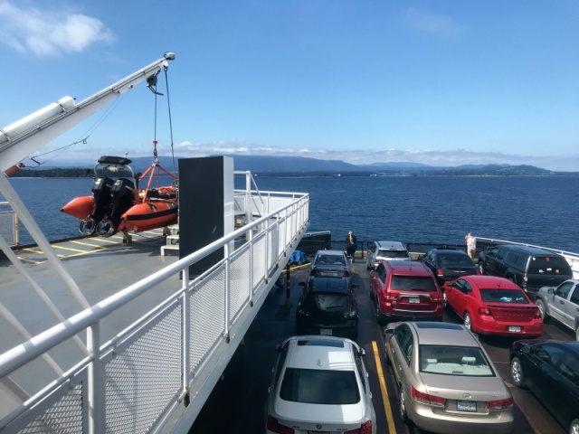 Beautiful day for a ferry ride