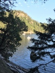 On the mooring ball in Bedwell Harbor