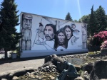 One of the many beautiful Murals in Chemainus