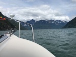 View of Toba Inlet from the Captains chair
