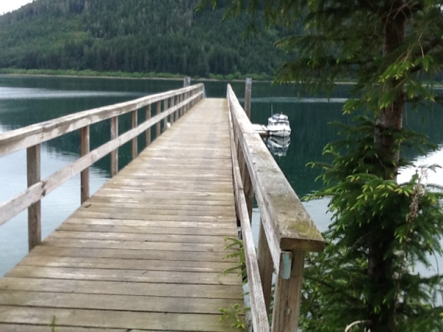 Forest Service dock on Salt Bay, Port Fredrick