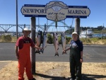 4 King Salmon, 15,17,17, and 18 lbs. 7/19/21