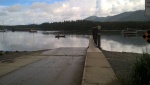 The public launch at Ucluelet.  Unfortunately, there is no public parking.