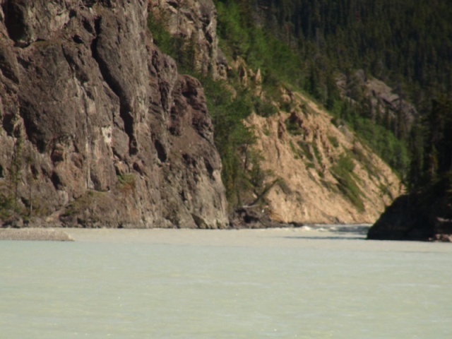 Lewellyn River where I went up in The Mokai in 2010.  Now all water from the Lewellyn Glacier is coming out here since the flood late in 2010.