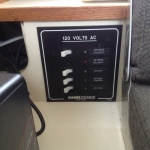 AC Panel, starboard side aft of shifter facing forward