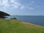 View looking south from the county park