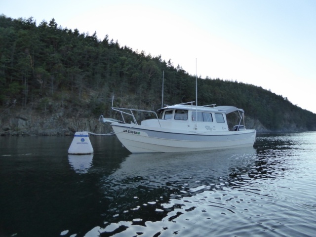 Caught one of 2 empty buoys in Cypress Head (of 4 total), not bad for a 85 degree Friday night in July, the day before crab season opener. 