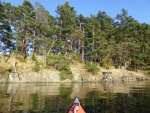 Exploring Cypress Head via kayak