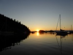 Sunday morning sunrise at Eagle Harbor