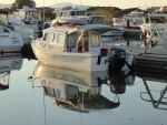 Trying to stay cool at a busy marina on a hot Sunday night in July. Will be heading back out Tuesday for another week, after 2 short days in town working.