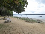 Beach on the NW end of the island.