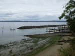 Nearing the end of the 4 mile trail, back at the entrance to the marina.