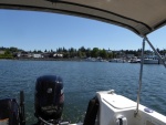 Departing Poulsbo mid-day on Sunday, July 22
