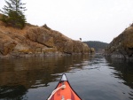 Paddling around Dot Island