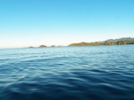 Acous Peninsula with the Brooks Peninsula in back.  Some of the Cuttle Islets on the left were open to fishing and it was great.  