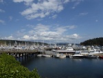 Friday Harbor marina on Saturday of Labor Day weekend 2018