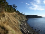 Ev Henry Point, looking towards entrance into Fossil Bay