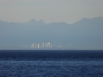 Looking across Georgia Strait to Vancouver BC