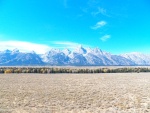 The drive through Jackson Hole.