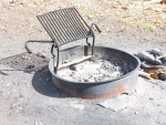 Fire pit.