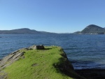Tiny little point with panoramic view of East Sound